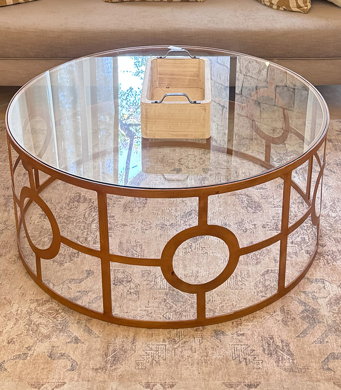 chainlink coffe table palacina Interiors