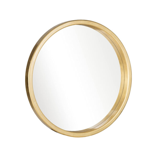 Duara Round Mirror Gold