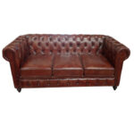 Chesterfield Leather Sofa