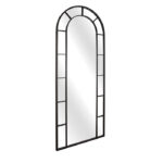 Arched Metal Frame Mirror