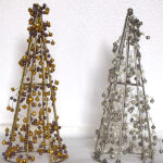Tree Topper Decor Beaded-Christmas