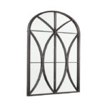 Decorative Arched Grid Portia Mirror