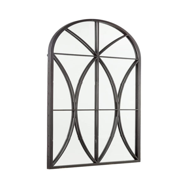 Decorative Arched Grid Portia Mirror