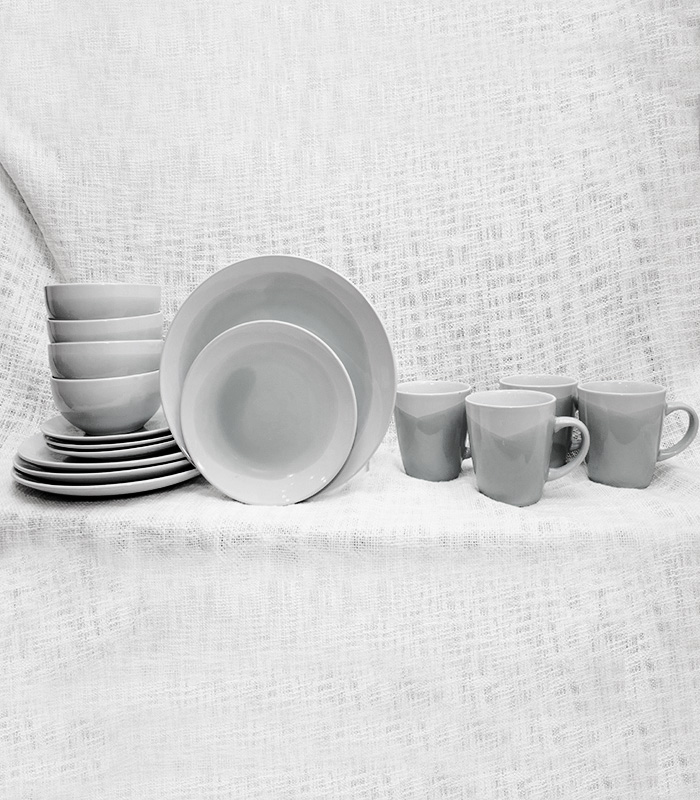 Dinner Set 16PCSGREY