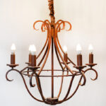 Harlow Chandelier-Chocolate 68K