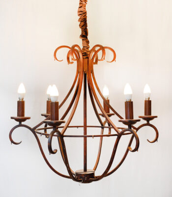 Harlow Chandelier-Chocolate 68K