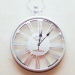 SILVER CLOCK 1 kes12860.