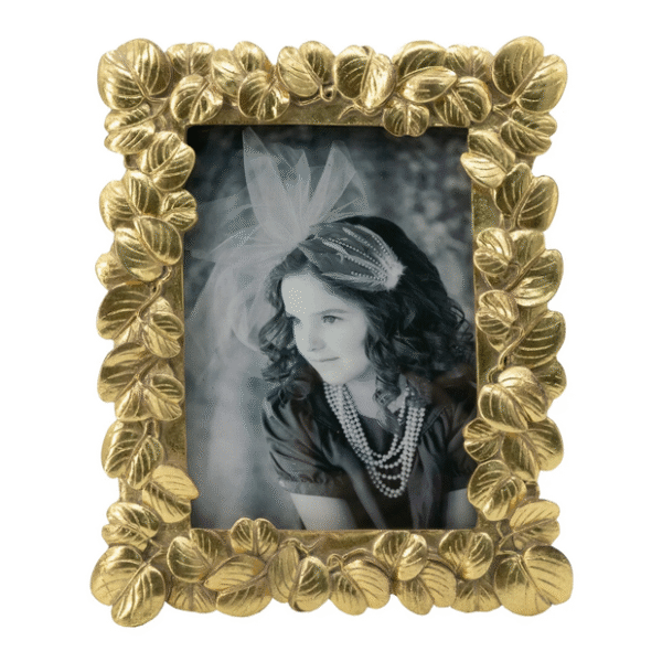 Golden Laurel Leaf Photo Frame 2