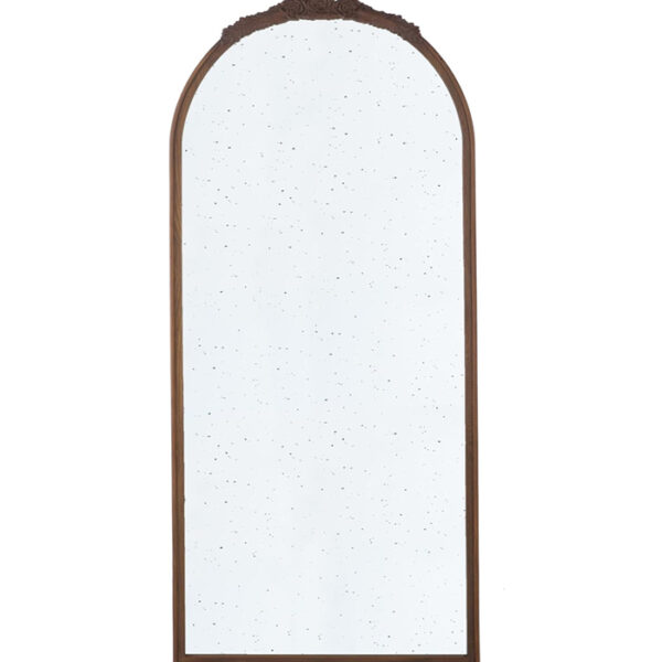 Antique Rose Arch Mirror - 23” x 42”