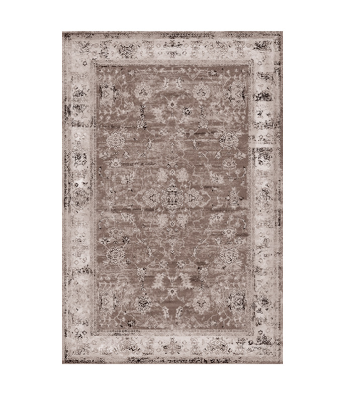 palacina interiors carpet Persian Vintage floral earth brown MAIN
