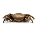 Antique Gold Crab Jewellery Holder
