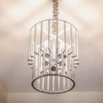Drum Chandelier (4 Bulbs)